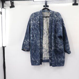 Vintage 1980s Denim Overcoat Size M/L